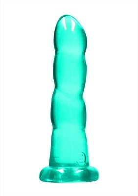 RealRock - Dildo z przyssawką karbowane 17 cm