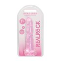 RealRock by Shots RealRock - Dildo z przyssawką karbowane 17 cm