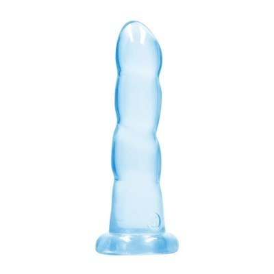 RealRock by Shots RealRock - Dildo z przyssawką karbowane 17 cm