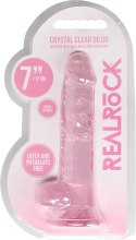 RealRock - Realistyczne dildo z jądrami 18 cm