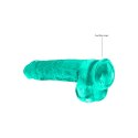 RealRock - Realistyczne dildo z jądrami 22 cm