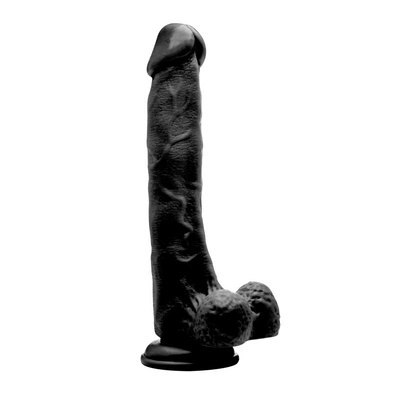 RealRock - Realistyczne dildo z jądrami 25 cm