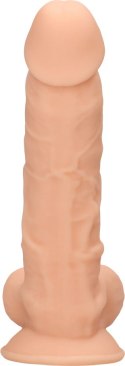 RealRock - Silikonowe dildo z jądrami 18 cm