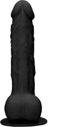 RealRock - Silikonowe dildo z jądrami 24 cm