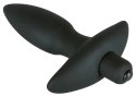 Wibrująca Wtyczka Analna Z Uchwytem Mała(13cm) - Black Velvets Black Velvets