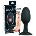 Backdoor Friend - Maly Zaokrąglony Korek Analny Z Kulką Stymulacyjną/Small Silicone Plug