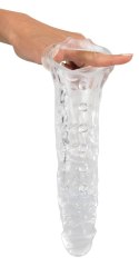 Crystal - Przezroczysta Nakładka Na Penisa 28cm