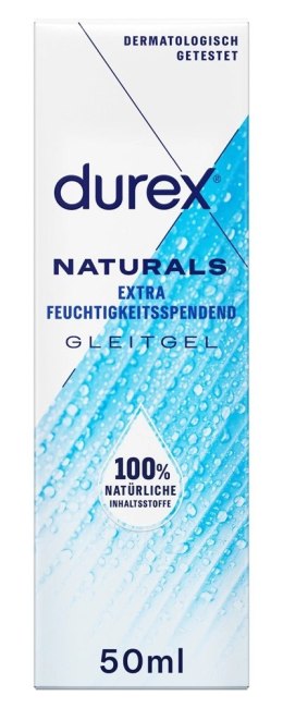 Durex Naturals Extra Wet - Lubrykant Do Długotrwałego Nawilżenia Naturalny 50 ml