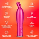 Durex Bunny 2in1 Vibrator - Wibrator Z Nakładką Króliczka Różowy