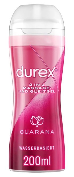 Durex Play 2in1 - Żel I Smar Do Masażu Guarana 200ml