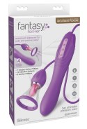 Fantasy For Her - Wibrator Ssący Z Języczkiem Do Lizania FFH Her Ultimate Pleasure MaxP Fantasy For Her