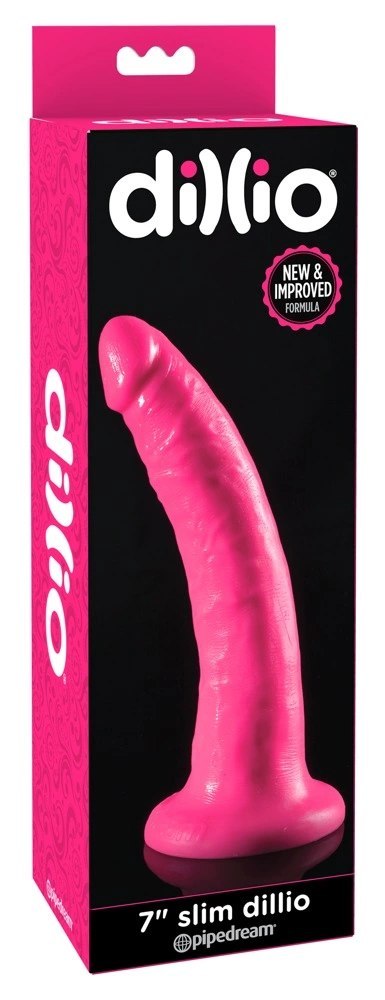 Dillio Dillio - Realistyczne Naturalne Dildo Różowe 20cm