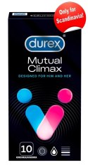 Durex Durex Mutual Climax - Prezerwatywy Z Żebrami Łatwe Zakładanie 10szt