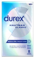 Durex - Najcieńsze Prezerwatywy Lateksowe Hautnah Classic 8 szt