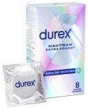 Durex - Najcieńsze Prezerwatywy Lateksowe Nawilżone Hautnah Classic Extra Feucht 8 szt