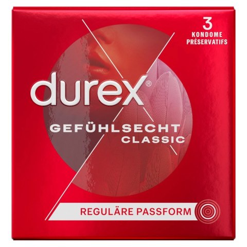 Durex - Prezerwatywy Lateksowe Zbiorniczek 3szt