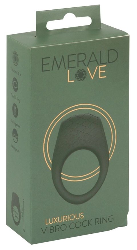 Emerald Love Emerald Love - Luksusowy Pierścień Na Penisa