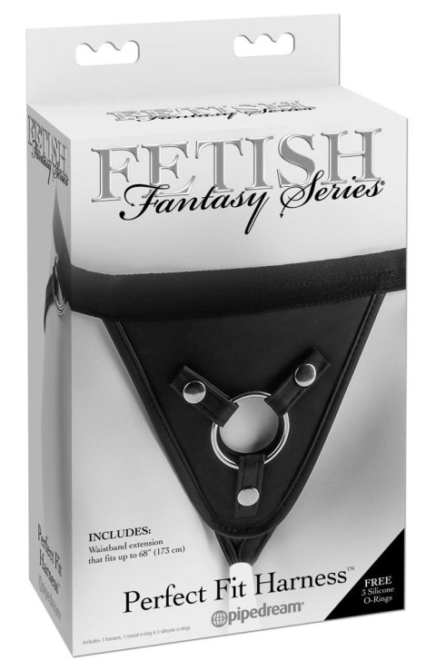 Fetish Fantasy Series - Uprząż Strap-On Na Dildo Lub Wibrator Z 3 Pierścieniami