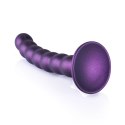 Ouch! by Shots Ouch! - Silikonowe dildo G-Spot z koralikami - 16,5 cm