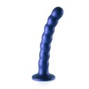 Ouch! by Shots Ouch! - Silikonowe dildo G-Spot z koralikami - 16,5 cm