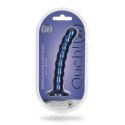 Ouch! by Shots Ouch! - Silikonowe dildo G-Spot z koralikami - 16,5 cm