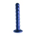 Ouch! by Shots Ouch! - Silikonowe dildo G-Spot z koralikami - 16,5 cm