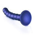 Ouch! by Shots Ouch! - Silikonowe dildo G-Spot z koralikami - 16,5 cm