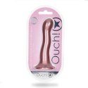 Ouch! by Shots Ouch! - Ultra miękkie silikonowe dildo Curvy G-Spot - 17 cm