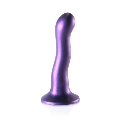 Ouch! by Shots Ouch! - Ultra miękkie silikonowe dildo Curvy G-Spot - 17 cm