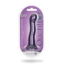 Ouch! by Shots Ouch! - Ultra miękkie silikonowe dildo Curvy G-Spot - 17 cm