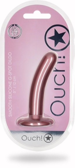 Ouch! by Shots Ouch! - Wąskie silikonowe dildo z przyssawką 12 cm