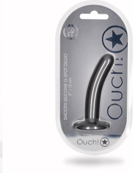 Ouch! by Shots Ouch! - Wąskie silikonowe dildo z przyssawką 12 cm