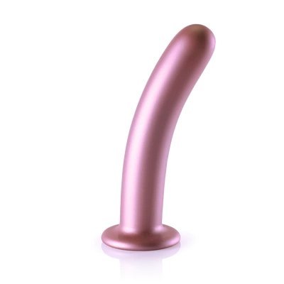 Ouch! by Shots Ouch! - Wąskie silikonowe dildo z przyssawką 17 cm