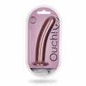 Ouch! by Shots Ouch! - Wąskie silikonowe dildo z przyssawką 17 cm