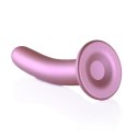 Ouch! by Shots Ouch! - Wąskie silikonowe dildo z przyssawką 17 cm