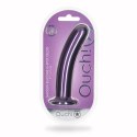 Ouch! by Shots Ouch! - Wąskie silikonowe dildo z przyssawką 17 cm