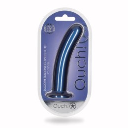 Ouch! by Shots Ouch! - Wąskie silikonowe dildo z przyssawką 17 cm