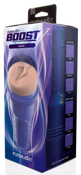 Fleshlight Fleshlight - Masturbator Z Kontrolą Ssania Boost Bang Dark Brązowy