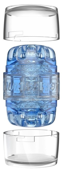 Fleshlight - Ręczny Masturbator Kieszonkowy Quickshot Turbo Blue Ice