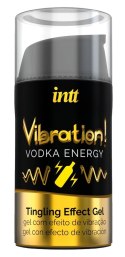 INTT - Żel Wibracyjny Z Efektem Mrowienia Vodka Energetyk 15 ml