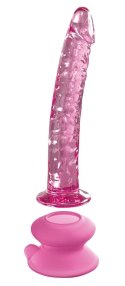 Icicles - Realistyczne Szklane Dildo Z Podstawką