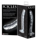 Icicles Icicles - Realistyczne Zakrzywione Szklane Dildo