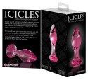 Icicles - Szklany Korek Analny W Kształcie Stożka