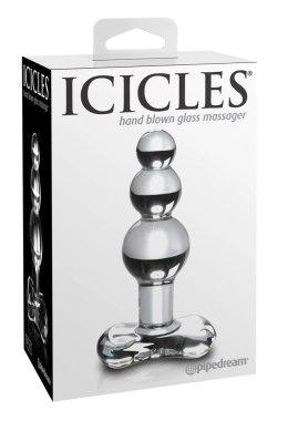 Icicles Icicles - Szklany Kulkowy Korek Idealny Do Masażu