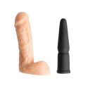 XR Brands - Zestaw korek analny + dildo