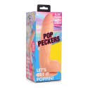 XR Brands PXR Brands - Realistyczne dildo z jądrami POP - 21 cm