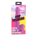 XR Brands - Realistyczne dildo z jądrami POP - 16,5 cm XR Brands