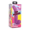 XR Brands XR Brands - Realistyczne dildo z jądrami POP - 19 cm