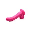 XR Brands - Realistyczne dildo z jądrami POP - 19 cm XR Brands