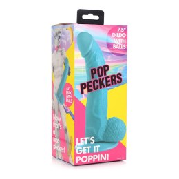 XR Brands XR Brands - Realistyczne dildo z jądrami POP - 19 cm